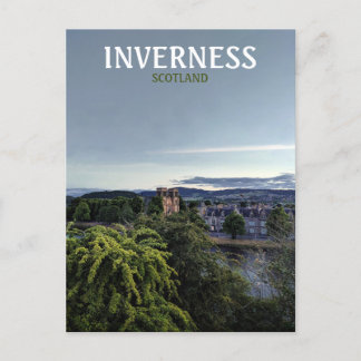 Inverness, Scotland, UK evening view Postcard