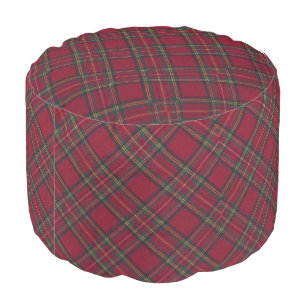 Inverness Scottish Tartan Classic Clan Plaid Pouf