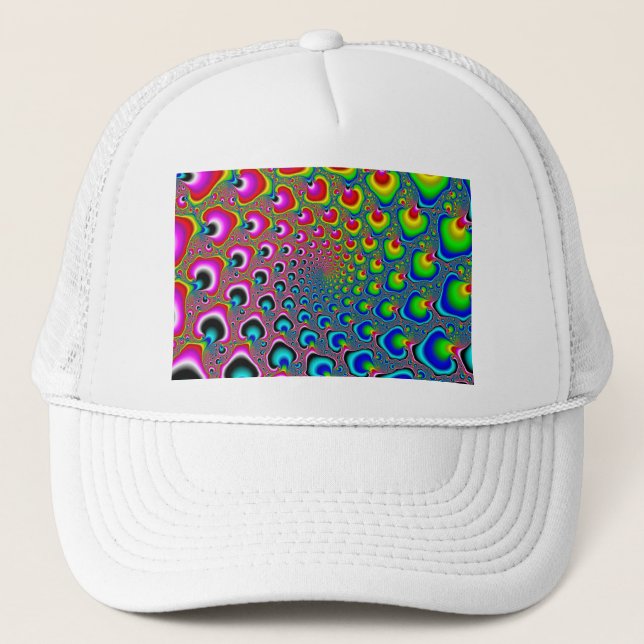 Inverse Spiral Trucker Hat (Front)