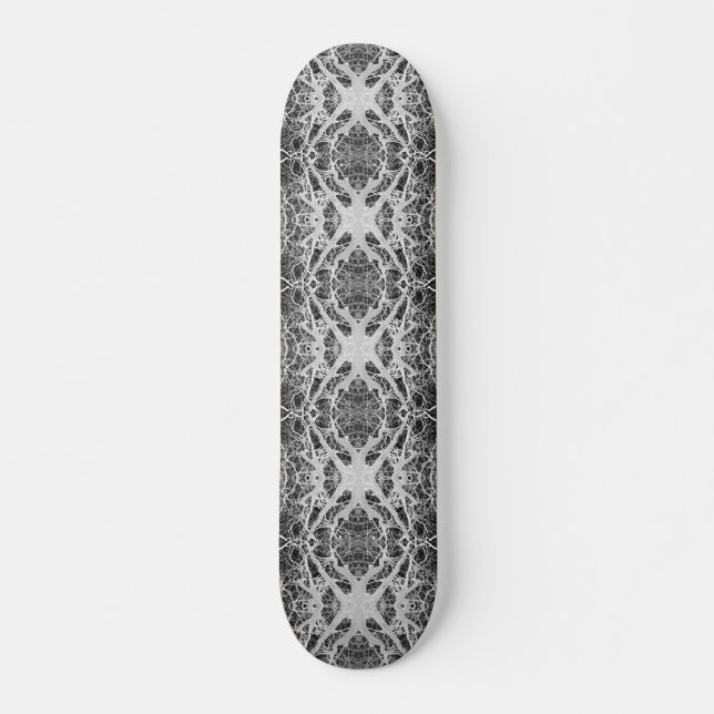 Inverse Treetop Spider's Web Skateboard Deck (Front)