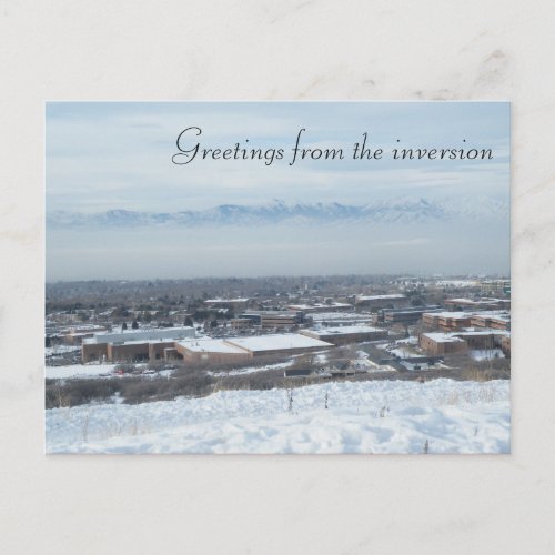 Inversion in Salt Lake City Postcard