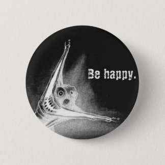 Invert Grinsen Pinback Button