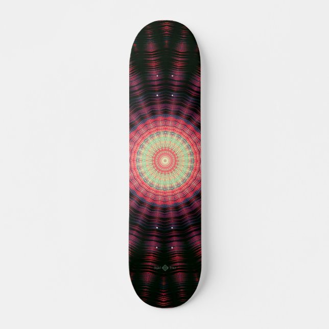Invert Soundwave Mandala 3 Skateboard (Front)