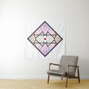 Invert Styled Tyle Logo ( Tile ) Tapestry