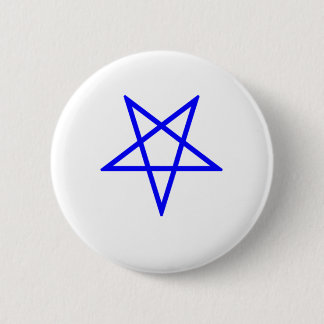 Inverted Blue Pentagram Button