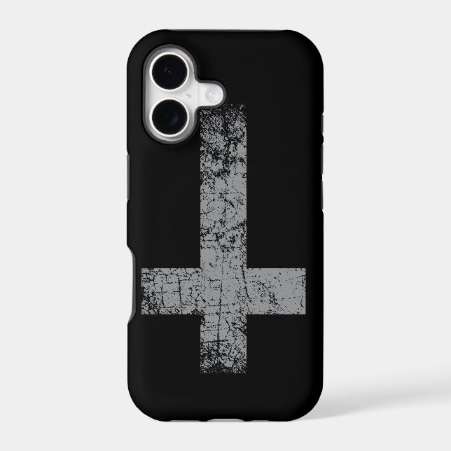 Inverted Cross Iphone Case (Back)