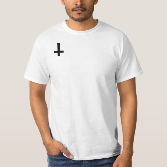 inverted cross t shirt