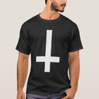 Inverted Cross Upside Down Satan Antichrist Atheis