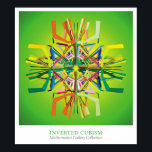 Inverted Cubism Poster<br><div class="desc">Inverted Cubism by Michael Trott. Part of the Wolfram Research Mathematica Gallery Collection.</div>