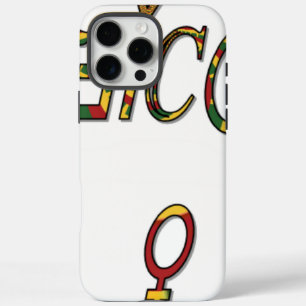 Inverted "OFFICIAL" Female Symbol Bold Minimalis iPhone 16 Pro Max Case