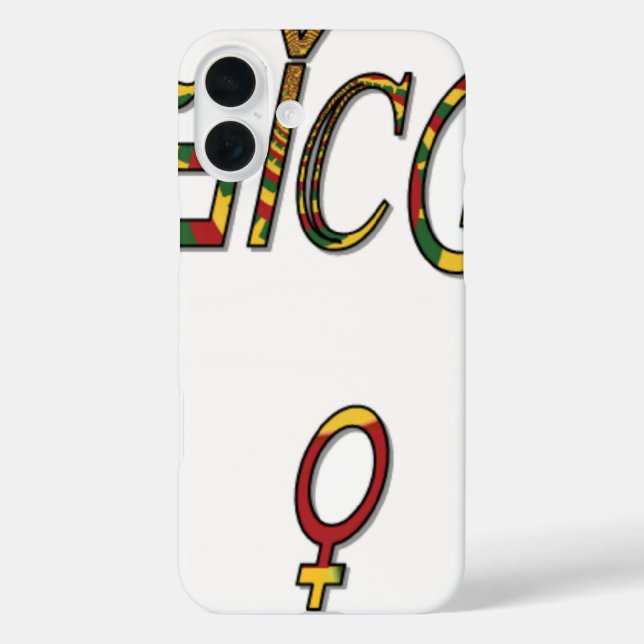 Inverted "OFFICIAL" Female Symbol | Bold Minimalis Case-Mate iPhone Case (Back)