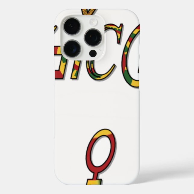 Inverted "OFFICIAL" Female Symbol | Bold Minimalis Case-Mate iPhone Case (Back)