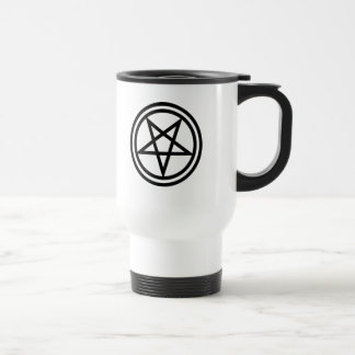 Inverted Pentagram Travel Mug