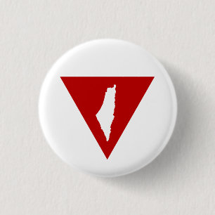 Inverted Red Triangle keffiyeh Button