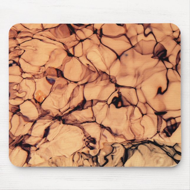 Inverted Sparkling Blue Water Mouse Pad (Front)