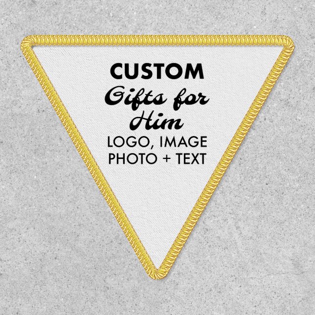 INVERTED TRIANGLE PATCH Custom Gifts for Him (Front)