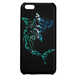 Inverted tribal shark iPhone 5C case
