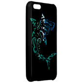 Inverted tribal shark iPhone case (Back Right)