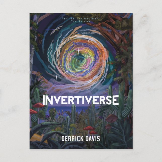 Invertiverse Novel Cover - Postcard (Front)