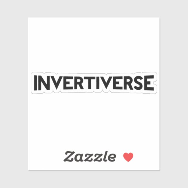 Invertiverse - Sticker (Sheet)