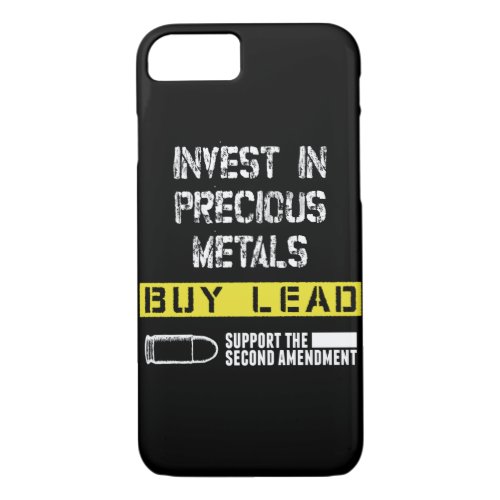 invest in precious metals buy lead support the sec iPhone 87 case