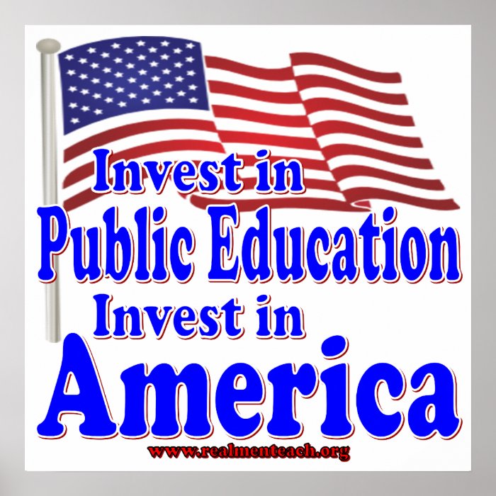 Invest in Public Education Poster