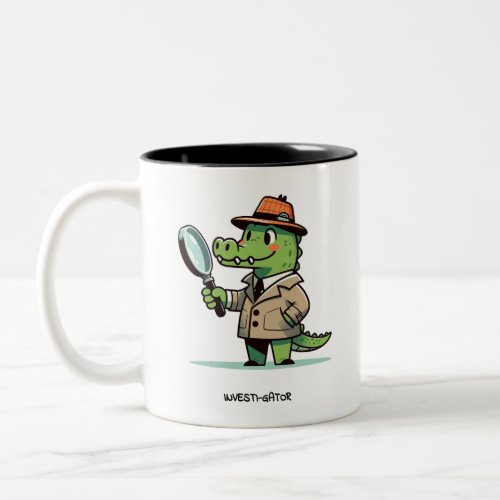 Investi_gator Two_Tone Coffee Mug