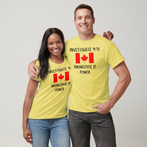 Investigate 911 T_Shirt _ Canada