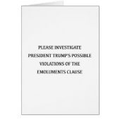 Investigate Trump (Front)