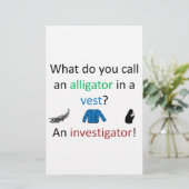 Investigator Joke (Standing Front)