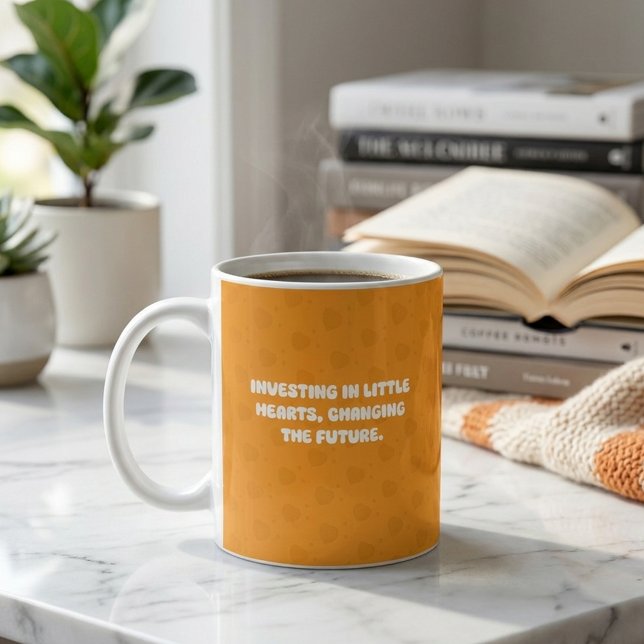 Investing In Little Hearts Changing The Future Coffee Mug (Creator Uploaded)