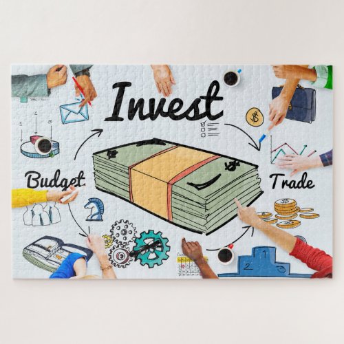 Investing Trading Stock Market Cryptocurrency Jigsaw Puzzle