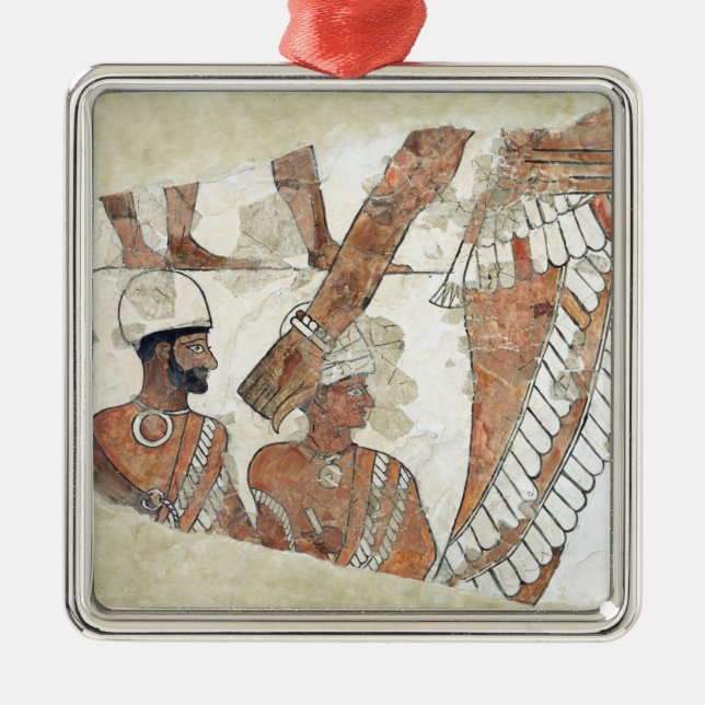 Investiture of the king by the goddess Ishtar Metal Ornament (Front)