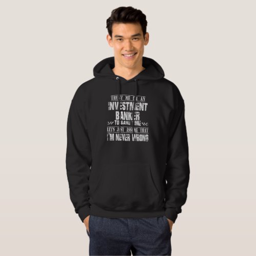 INVESTMENT BANKER HOODIE