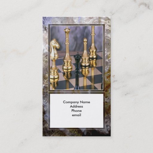 Customizable Investments Business Card