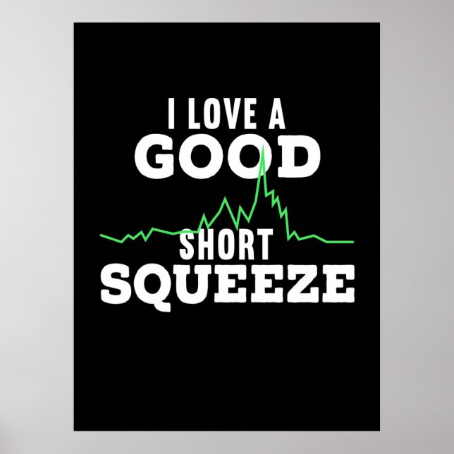 Investor A Good Short Squeeze Poster (Front)