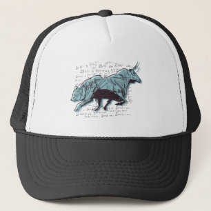 Investor Bull and Bear Stock Market Trading Trucker Hat