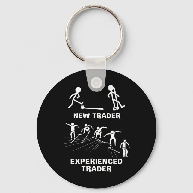Investor Experienced Trader Keychain (Front)