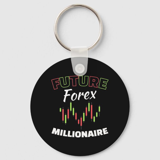 Investor Future Forex Millionaire Keychain (Front)