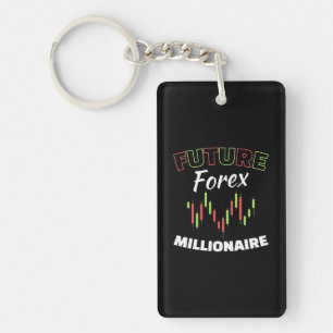 Investor Future Forex Millionaire Keychain