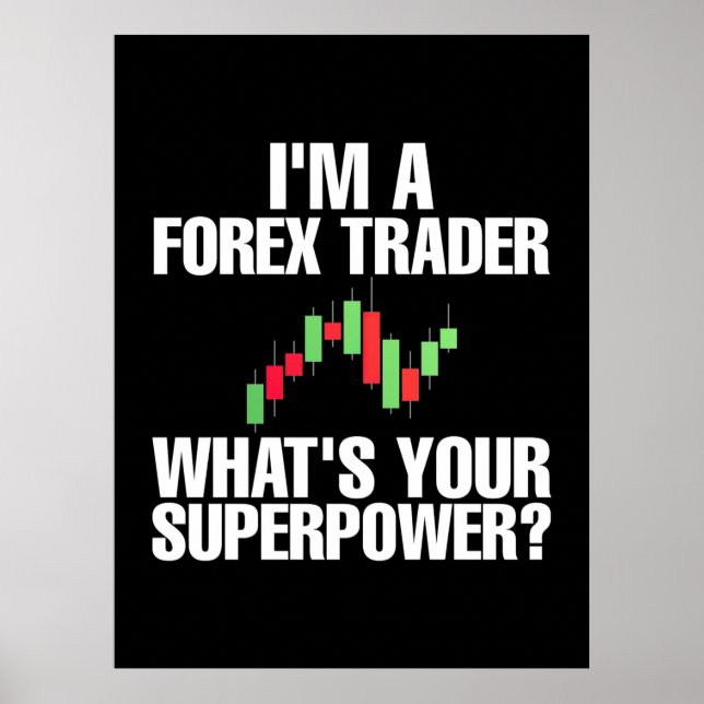 Investor I Am A Forex Trader Poster (Front)