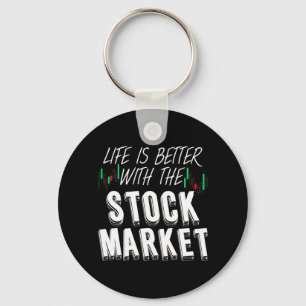 Investor Life Is Better With The Stock Market Keychain