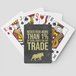 Investor Never Risk More Than 1 Percent Poker Cards