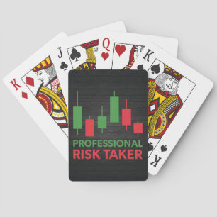 Investor Professional Risk Taker Poker Cards