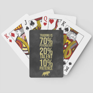 Investor Trading Talent Patience Poker Cards