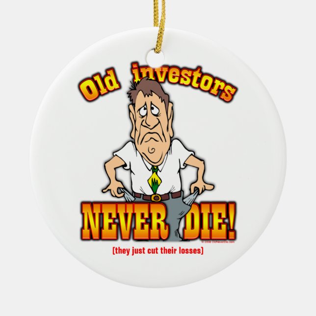 Investors Ceramic Ornament (Front)