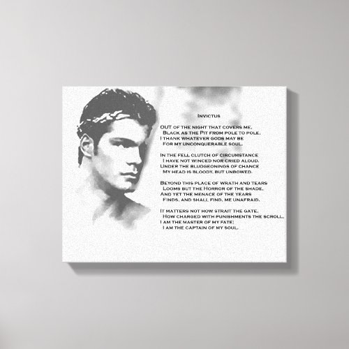 Invictus Canvas Print