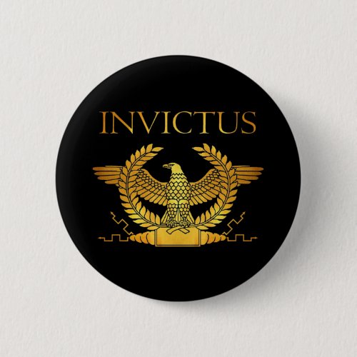 invictus golden logo button