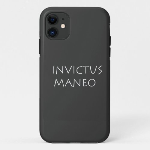 Invictus maneo iPhone 11 case