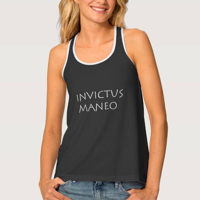 Invictus maneo tank top (Front)